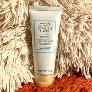 Sealed Mary Kay Satin Hands Nourishing Shea Cream Full Size 3 OZ Fragrance Free